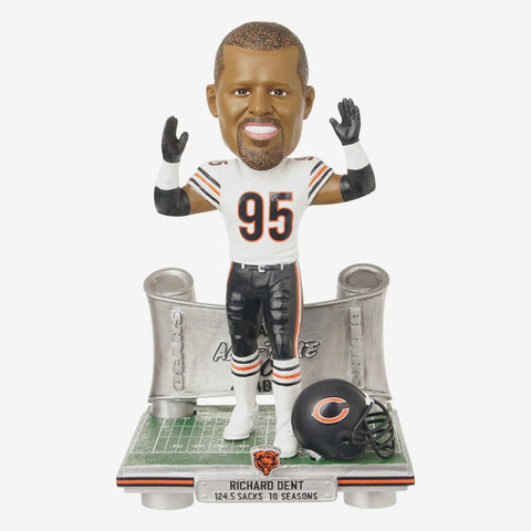 Richard Dent Chicago Bears All-Time Sack Leader NFL Football Bobblehead