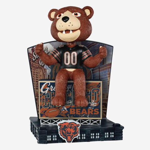 Staley Da Bear Chicago Bears Greetings From NFL Football Bobblehead