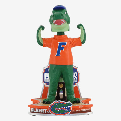 Albert Florida Gators 2025 Men's Basketball National Champions NCAA Bobblehead
