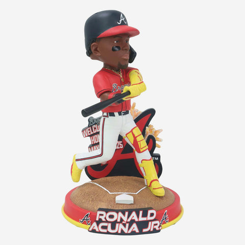 Ronald Acuna Jr. Atlanta Braves Welcome Back Home Run MLB Baseball Bobblehead