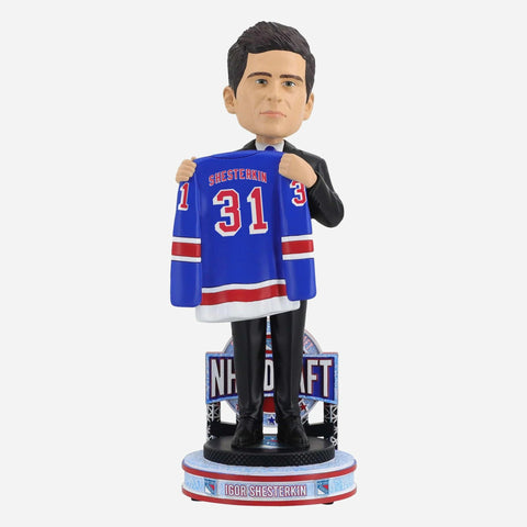 Igor Shesterkin New York Rangers 2014 NHL Draft Pick NHL Bobblehead