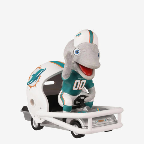 TD Miami Dolphins Helmet Cart NFL Football Bobblehead