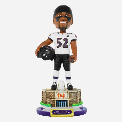 Ray Lewis Baltimore Ravens Pro Football Hall Of Fame NFL Football Bobblehead