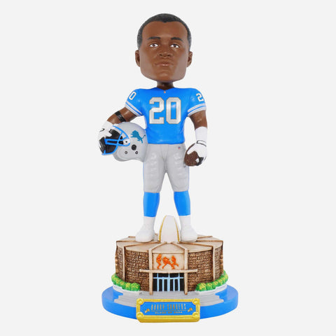 Barry Sanders Detroit Lions Pro Football Hall Of Fame NFL Football Bobblehead