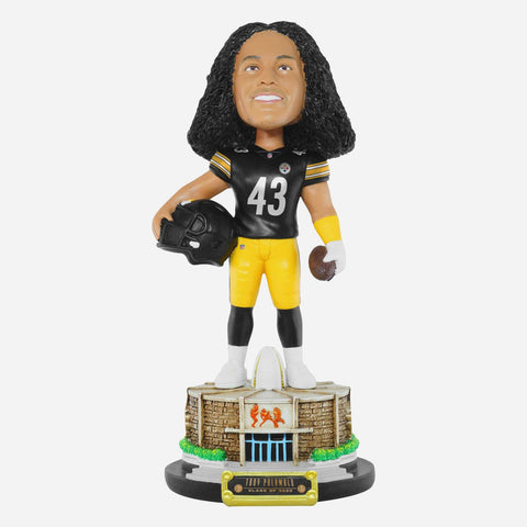 Troy Polamalu Pittsburgh Steelers Pro Football Hall Of Fame NFL Football Bobblehead