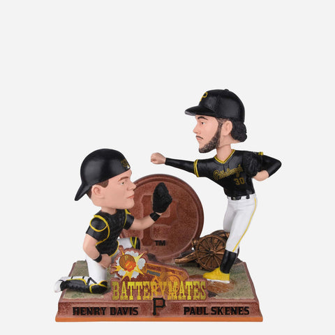 Paul Skenes & Henry Davis Pittsburgh Pirates Battery Dual MLB Baseball Bobblehead