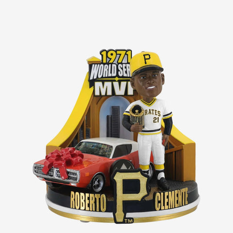 Roberto Clemente Pittsburgh Pirates 1971 World Series MVP MLB Baseball Bobblehead