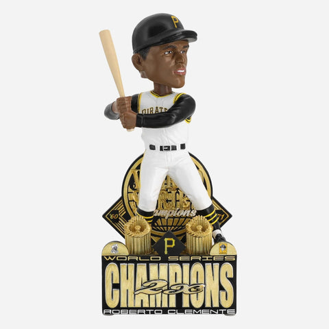 Roberto Clemente Pittsburgh Pirates 2X World Series Champion MLB Bobblehead