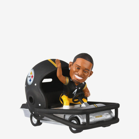 DK Metcalf Pittsburgh Steelers Helmet Cart NFL Football Bobblehead