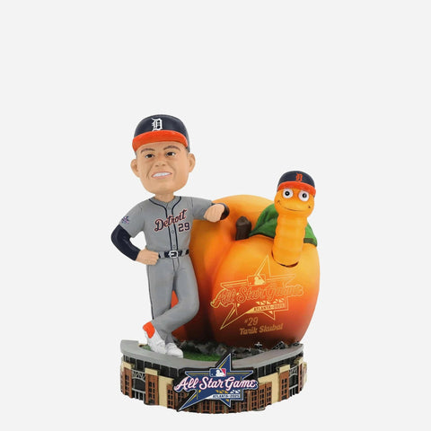 Tarik Skubal Detroit Tigers 2025 MLB All-Star Peach Dual MLB Bobblehead