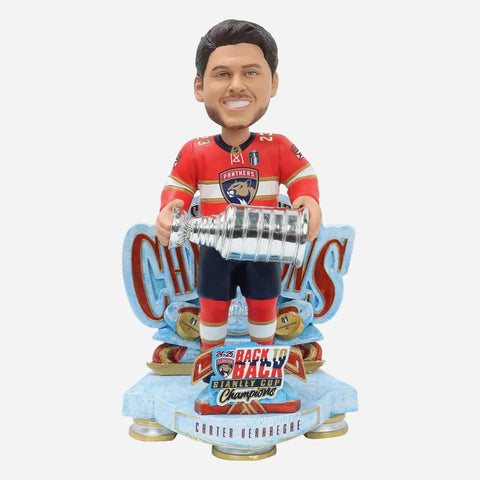 Carter Verhaeghe Florida Panthers 2025 Stanley Cup Champions Celebration NHL Bobblehead