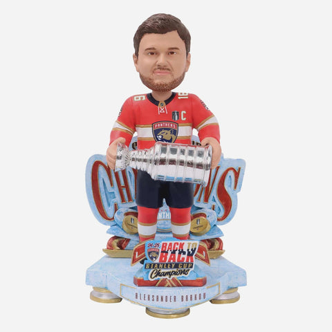 Aleksander Barkov Florida Panthers 2025 Stanley Cup Champions Celebration NHL Bobblehead