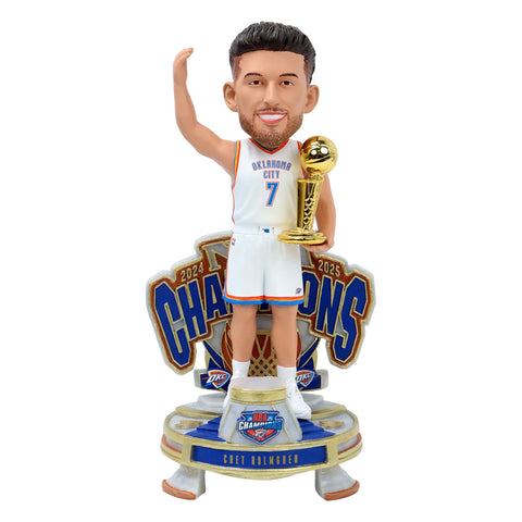 Chet Holmgren Oklahoma City Thunder 2025 NBA Champions Celebration NBA Bobblehead