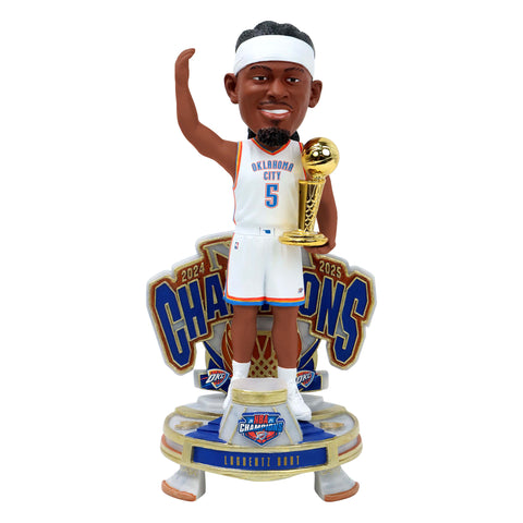 Luguentz Dort Oklahoma City Thunder 2025 NBA Champions Celebration NBA Bobblehead