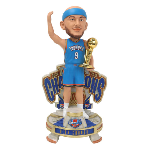 Alex Caruso Oklahoma City Thunder 2025 NBA Champions Celebration NBA Bobblehead