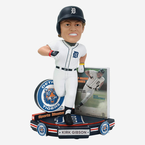 Kirk Gibson Detroit Tigers Sports Illustrated Cover MLB Baseball Bobblehead