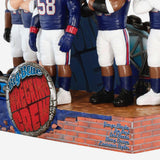Lawrence Taylor, Harry Carson, Carl Banks, George Martin & Jim Burt New York Giants Big Blue Wrecking Crew Defense Mini Scene NFL Football Bobblehead