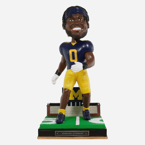 Josaiah Stewart Michigan Wolverines Gate Series NCAA College Bobblehead