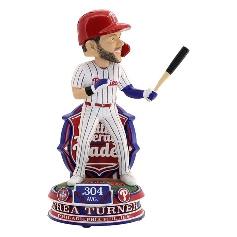 Trea Turner Philadelphia Phillies 2025 National League Batting Average Leader MLB Baseball Bobblehead
