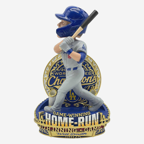 Will Smith Los Angeles Dodgers 2025 World Series Game 7 Winning Home Run MLB Baseball Bobblehead
