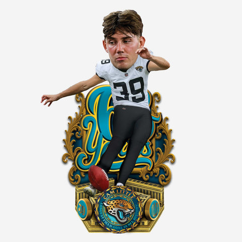 Cam Little Jacksonville Jaguars 68 Yard Longest Field Goal In NFL History NFL Football Bobblehead