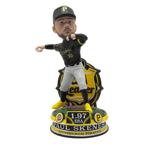 Paul Skenes Pittsburgh Pirates 2025 National League Best ERA MLB Baseball Bobblehead