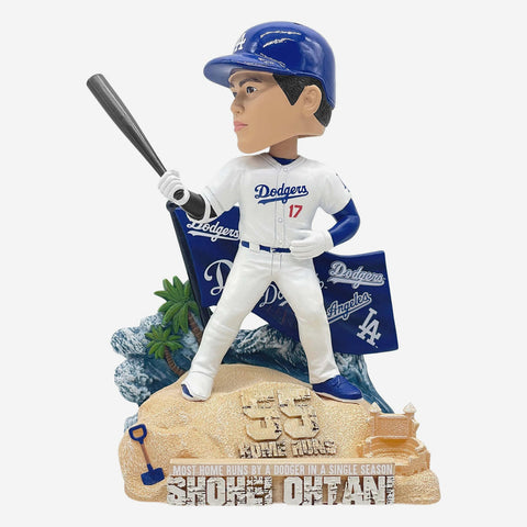 Shohei Ohtani Los Angeles Dodgers Most Single Season Home Runs Franchise Record MLB Baseball Bobblehead