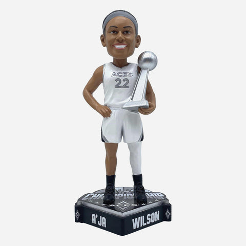 A'ja Wilson Las Vegas Aces 2025 WNBA Champions WNBA Basketball Bobblehead