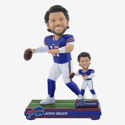 Josh Allen Buffalo Bills Magnetized Bobble Dubblz NFL Football Bobblehead
