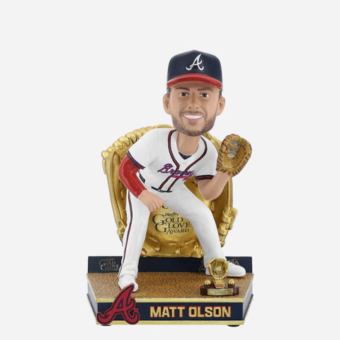 Matt Olson Atlanta Braves 2025 Gold Glove MLB Baseball Bobblehead