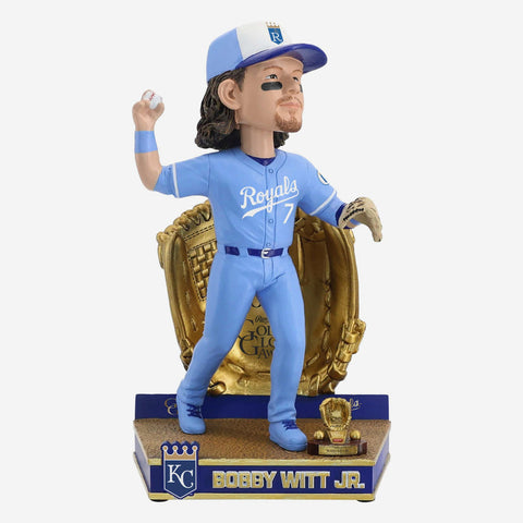 Bobby Witt Jr. Kansas City Royals 2025 Gold Glove MLB Baseball Bobblehead