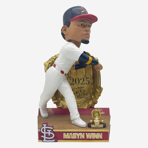 Masyn Winn St. Louis Cardinals 2025 Gold Glove MLB Baseball Bobblehead