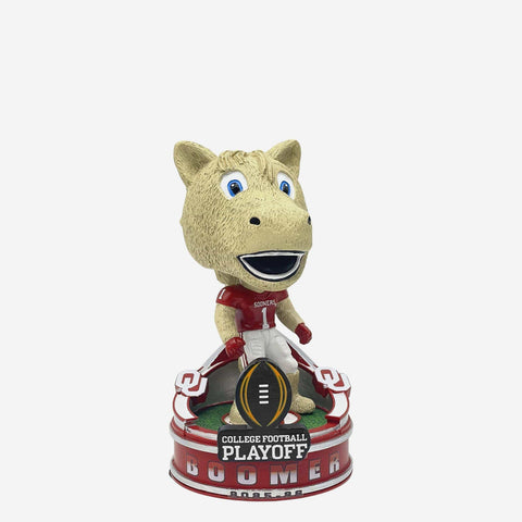 Boomer Oklahoma Sooners 2025 College Football Playoff Mini Bighead NCAA College Bobblehead