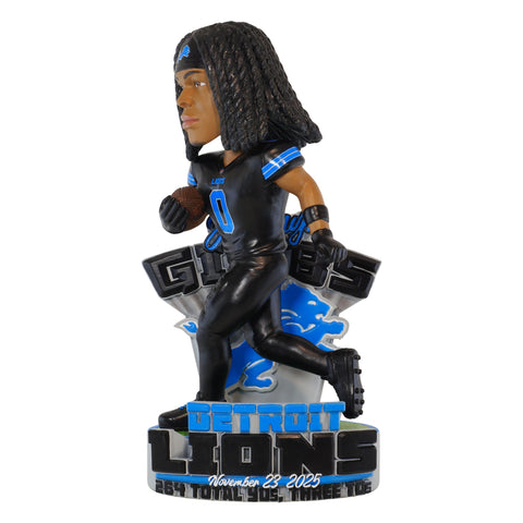 Jahmyr Gibbs Detroit Lions 3 Touchdowns & 264 Scrimmage Yards Gamebreaker NFL Football Bobblehead