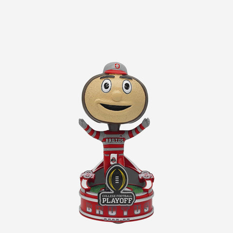 Brutus Buckeye Ohio State Buckeyes 2025 College Football Playoff Mini Bighead NCAA College Bobblehead