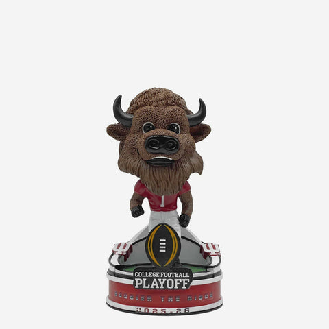 Hoosier The Bison Indiana Hoosiers 2025 College Football Playoff Mini Bighead NCAA College Bobblehead