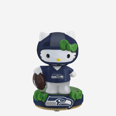 Hello Kitty Seattle Seahawks Mini Bighead NFL Football