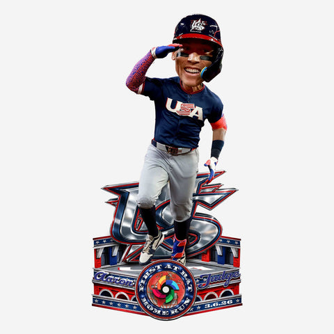 Aaron Judge USA 2026 Wbc First At Bat Home Run Bobblehead