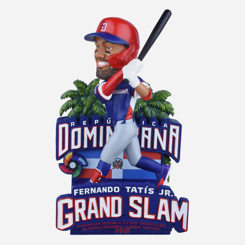 Fernando Tatis Jr. Dominican Republic 2026 Wbc Historic Grand Slam Bobblehead