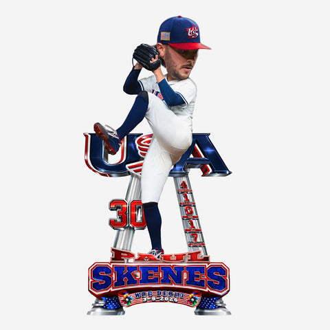 Paul Skenes USA 2026 Wbc Debut Bobblehead