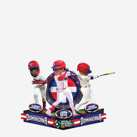 Dominican Republic 2026 Wbc Triple Bobblehead