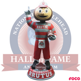 3 Foot Brutus Buckeye Ohio State Buckeyes 2024 Football National Champions Mascot Bobblehead (Presale)