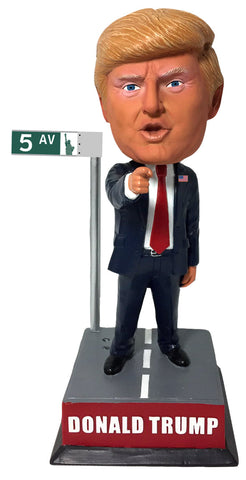 Donald Trump 5th Avenue Talking Bobblehead