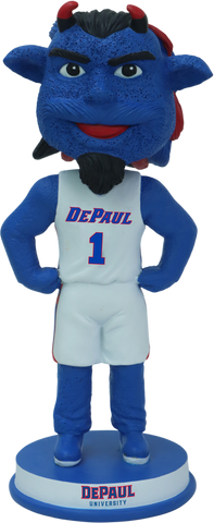 DIBS DePaul Blue Demons Mascot NCAA College Bobblehead