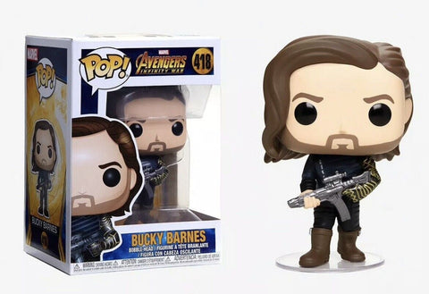 Marvel Infinity War S2 Bucky With Weapon Funko Pop! Bobblehead