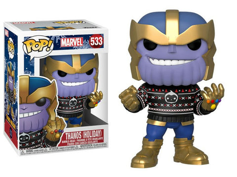 Thanos Funko Pop Marvel Holiday Bobblehead