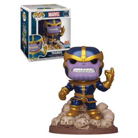 Thanos Guardians Of The Galaxy Marvel Heroes Snap Deluxe Vinyl Bobblehead