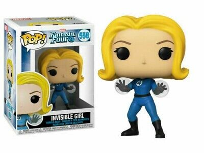 Invisible Girl Pop Marvel Fantastic Four Bobblehead