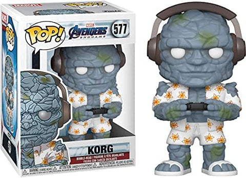 Gamer Korg Pop Marvel Endgame Bobblehead