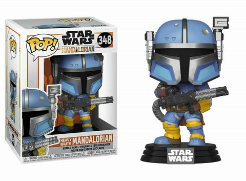 Heavy Infantry Mandalorian Pop Star Wars The Mandalorian Bobblehead